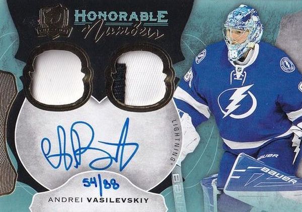 AUTO patch karta ANDREI VASILEVSKIY 16-17 UD The CUP Honorable Numbers /88